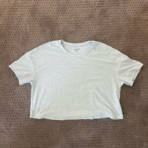 Old Navy Girls' Active Heather Gray Tee
